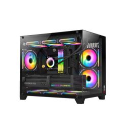 CASE MAGIC AQUA-M ULTRA BLACK (M-ATX)